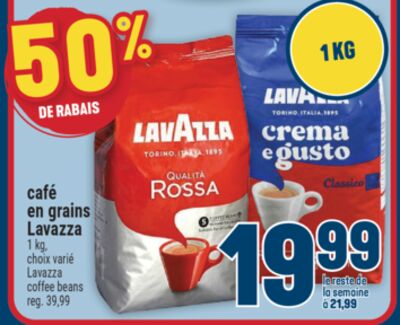 CAFÉ EN GRAINS LAVAZZA | LAVAZZA COFFEE BEANS