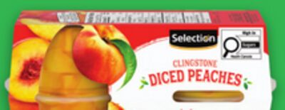 Selection Fruit Cups 4's, Life Smart Apple Snacks 6's