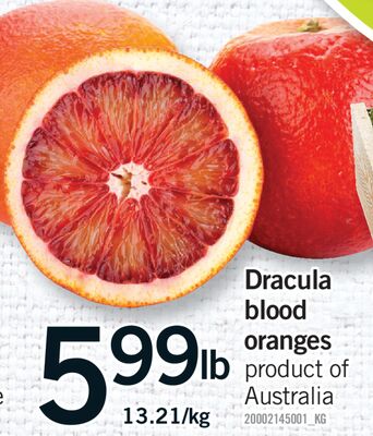 Dracula Blood Oranges
