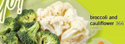 BROCCOLI AND CAULIFLOWER, 366 g