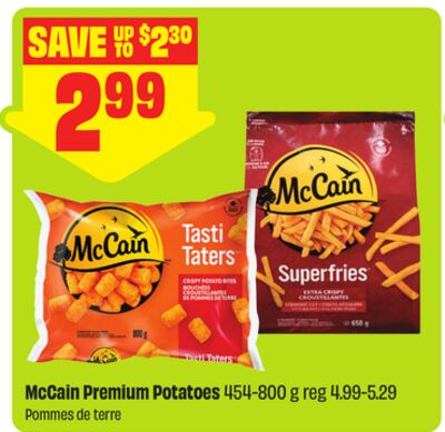 McCain Premium Potatoes