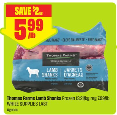 Thomas Farms Lamb Shanks