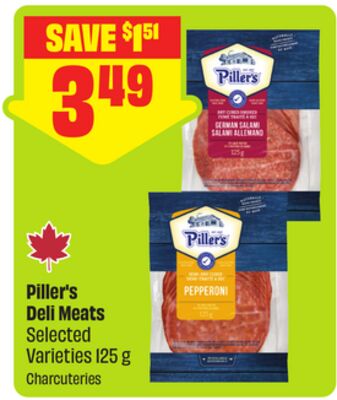 Piller's Deli Meats Selected Varieties 125 g