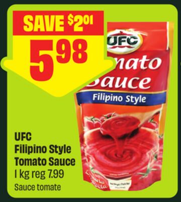 UFC Filipino Style Tomato Sauce