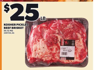 Kosher Pickled Beef Brisket