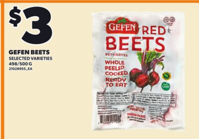GEFEN BEETS, 498/500 G