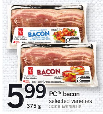PC BACON, 375 G