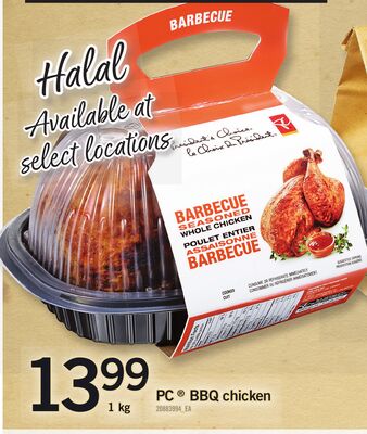 PC BBQ CHICKEN, 1 KG