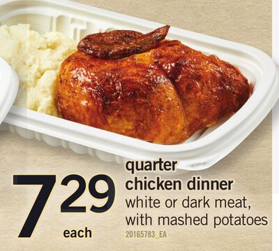 Quarter Chicken Dinner
