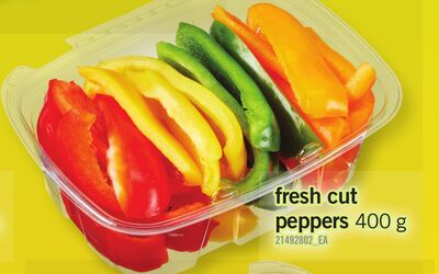 FRESH CUT PEPPERS, 400 G