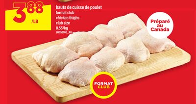 HAUTS DE CUISSE DE POULET | CHICKEN THIGHS