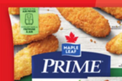 Maple Leaf Prime Breaded Or Stuffed Chicken, Chicken Wings Or Schneiders Dips
