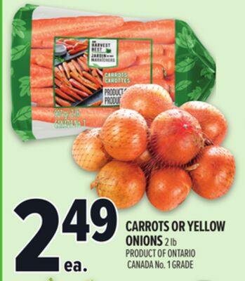 Carrots Or Yellow Onions