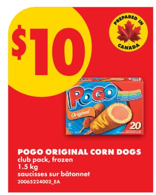 POGO ORIGINAL CORN DOGS, 1.5 kg