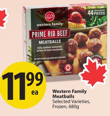 Western Family Meatballs