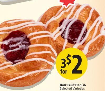 Bulk Fruit Danish