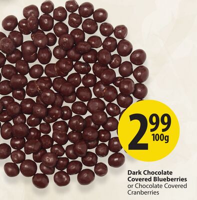 Dark Chocolate Covered Blueberries
