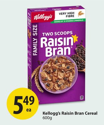 Kellogg's Raisin Bran Cereal