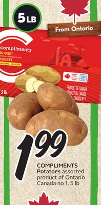 COMPLIMENTS Potatoes
