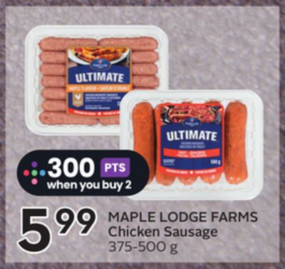 MAPLE LODGE FARMS Chicken Sausage
