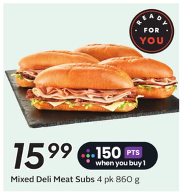 Mixed Deli Meat Subs