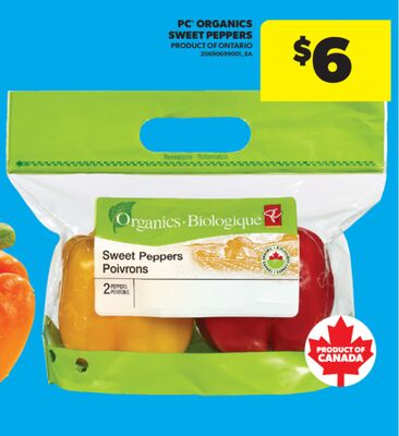 PC Organics Sweet Peppers