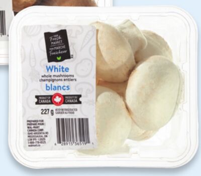 Your Fresh Market whole white or cremini mushrooms