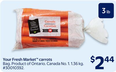 Your Fresh Market carrots