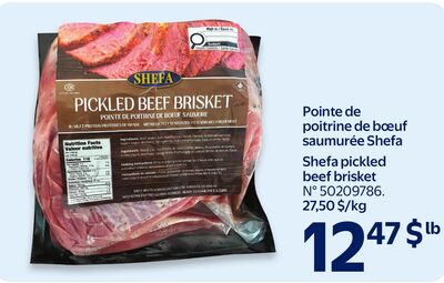 Shefa pickled beef brisket