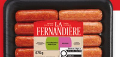 Lafleur or La Fernandière fresh dinner or breakfast sausages