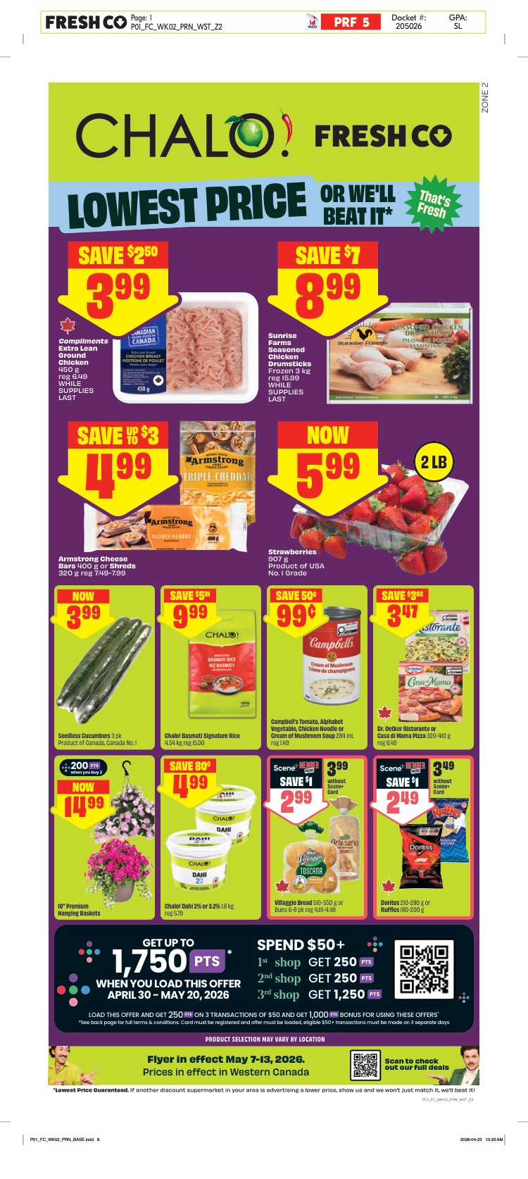 Chalo Weekly eFlyer 05/07 - 05/13