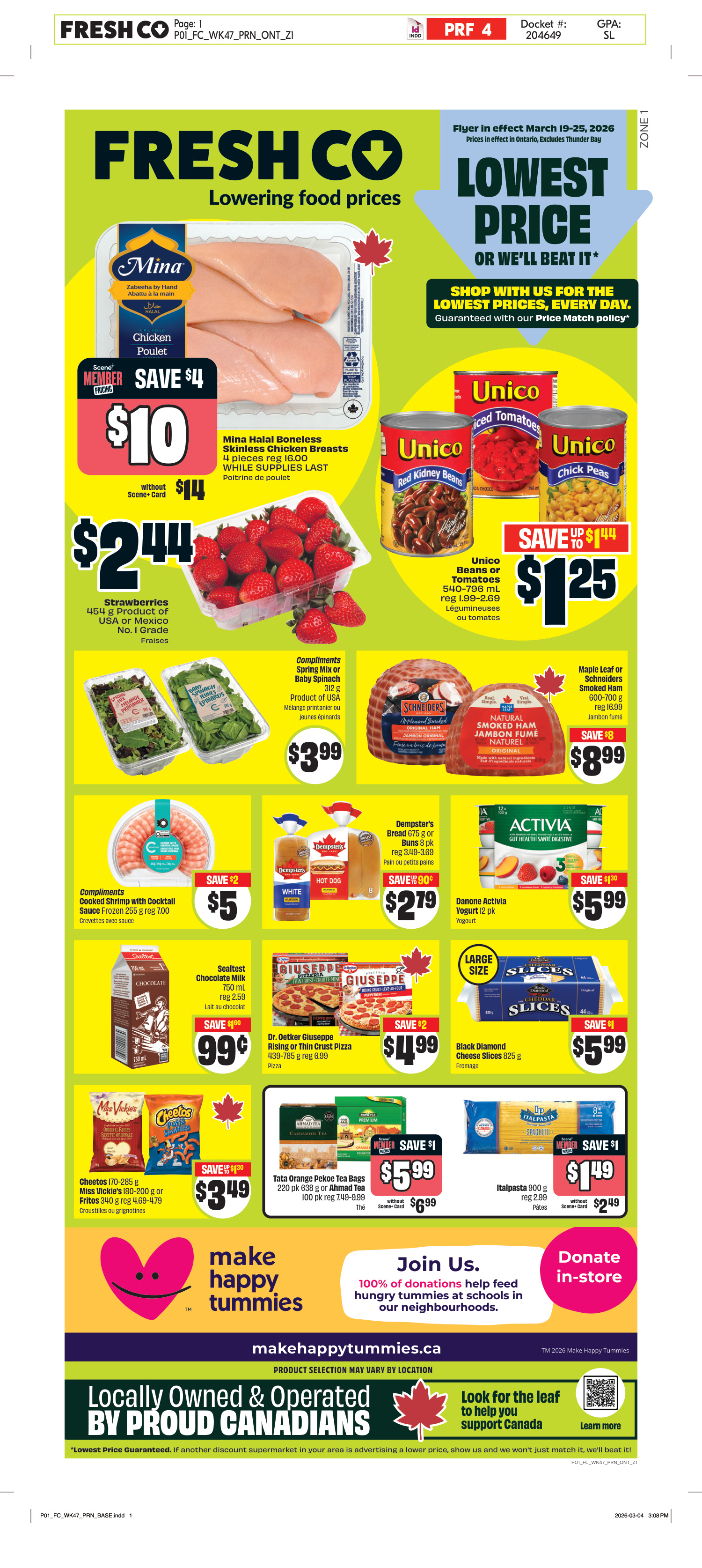 Weekly eFlyer 03/19 - 03/25