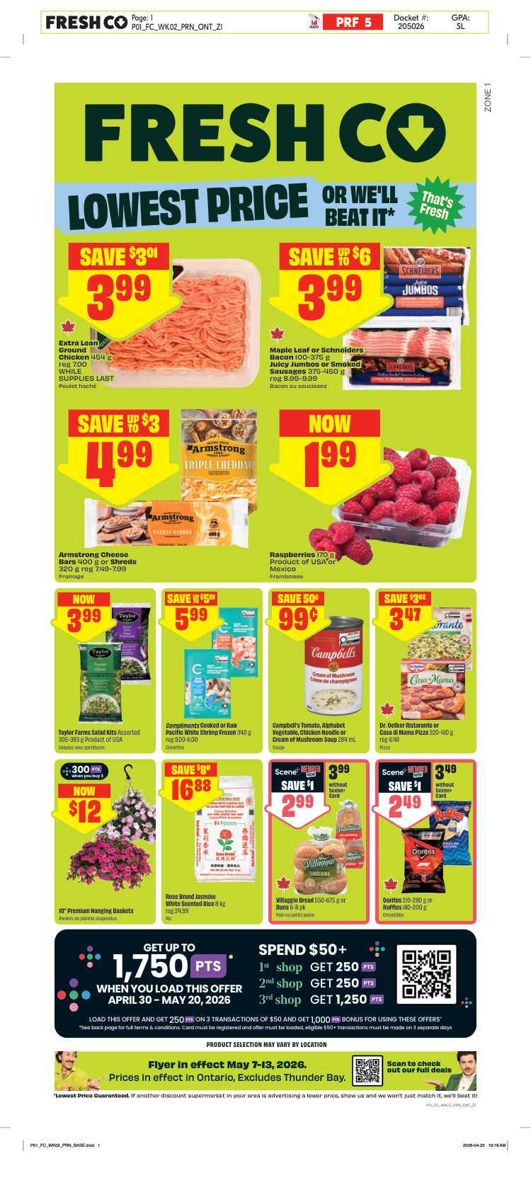 Weekly eFlyer 05/07 - 05/13