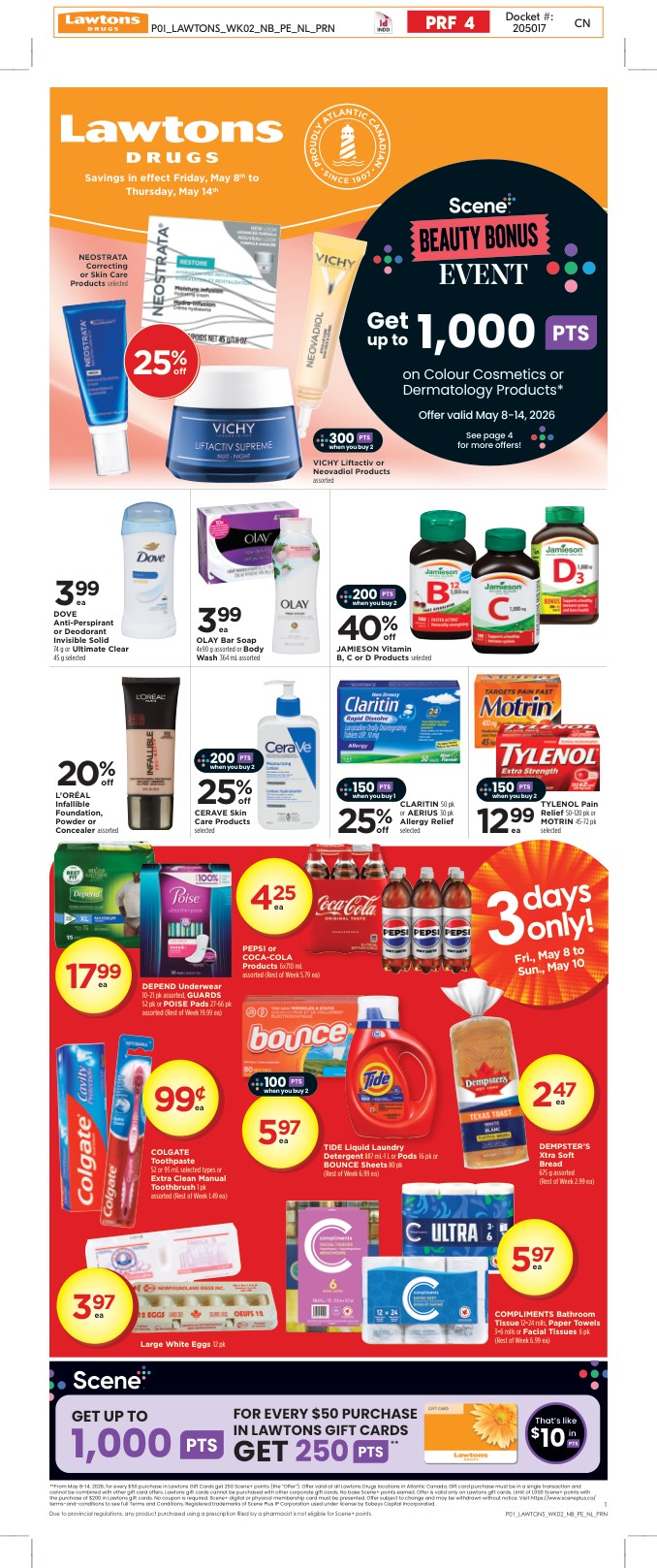 Weekly eFlyer 05/08 - 05/14