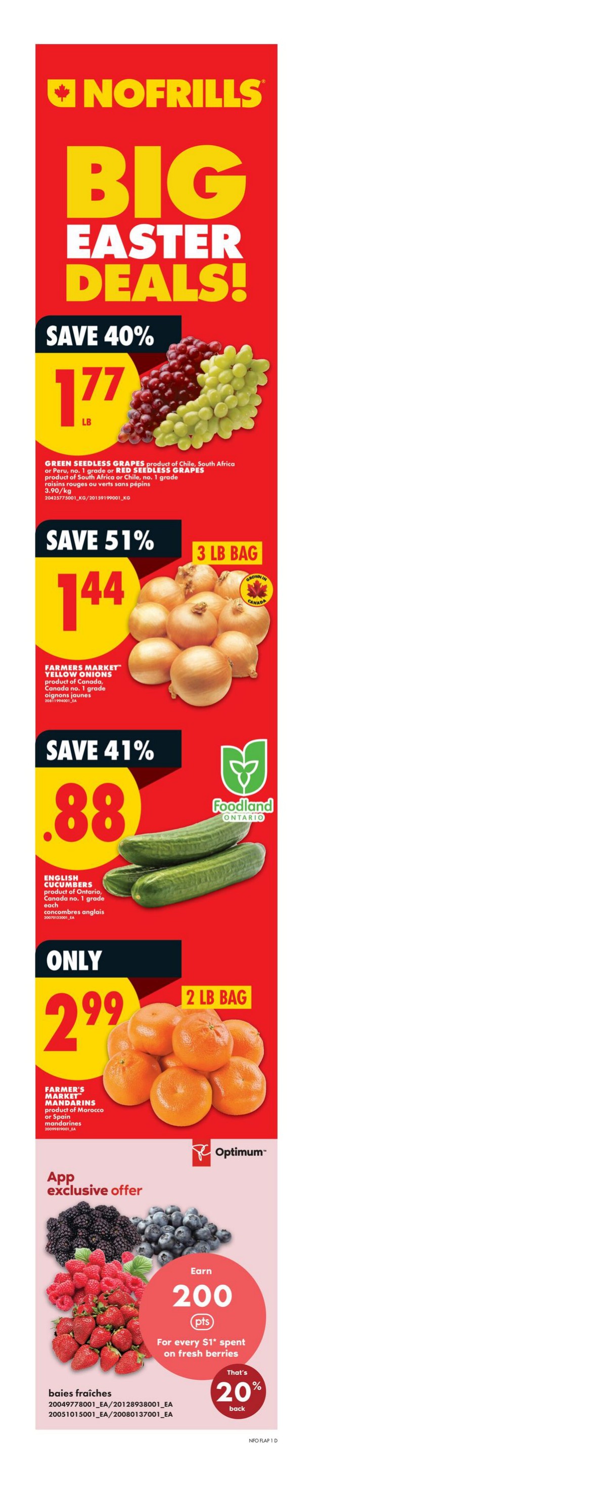 Weekly Flyer - Valid Thursday, March 26 - Wednesday, April 1