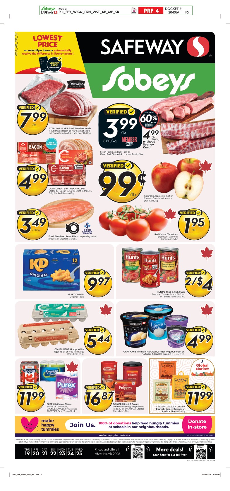 Weekly eFlyer 03/19-03/25
