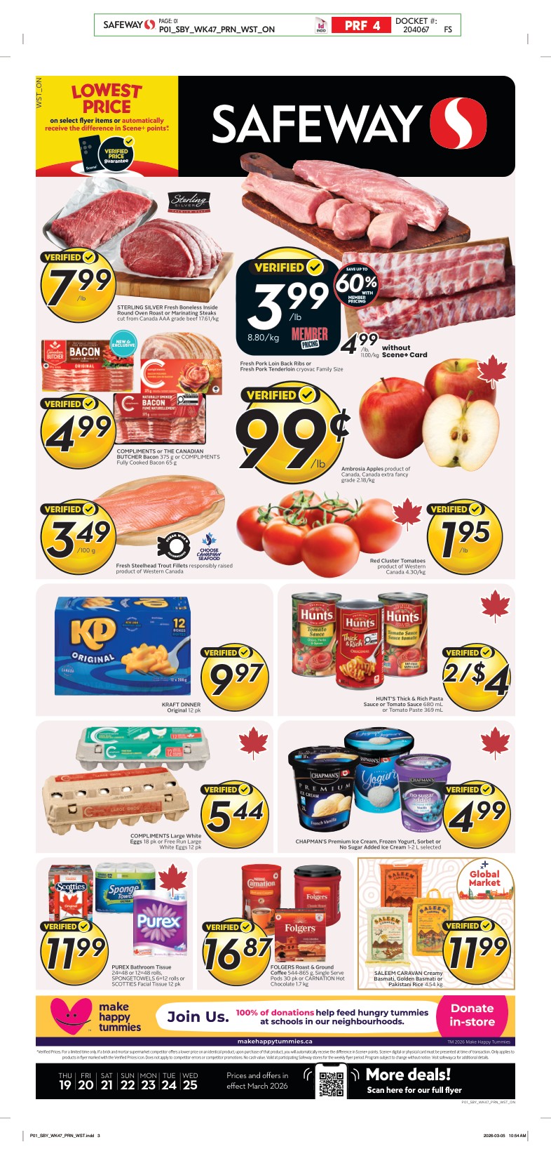 Weekly eFlyer 03/19-03/25
