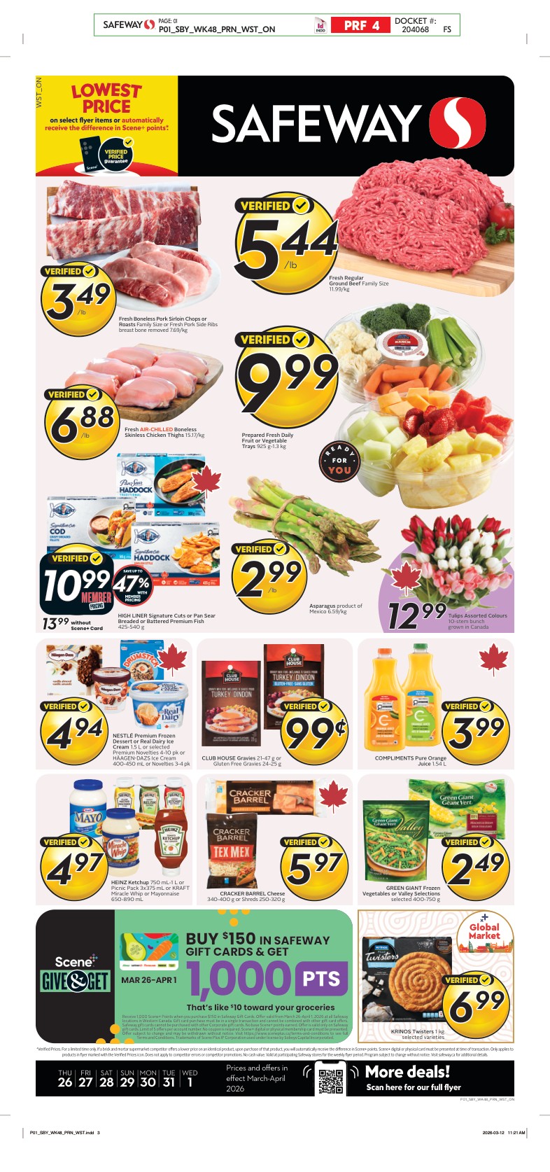 Weekly eFlyer 03/26-04/01