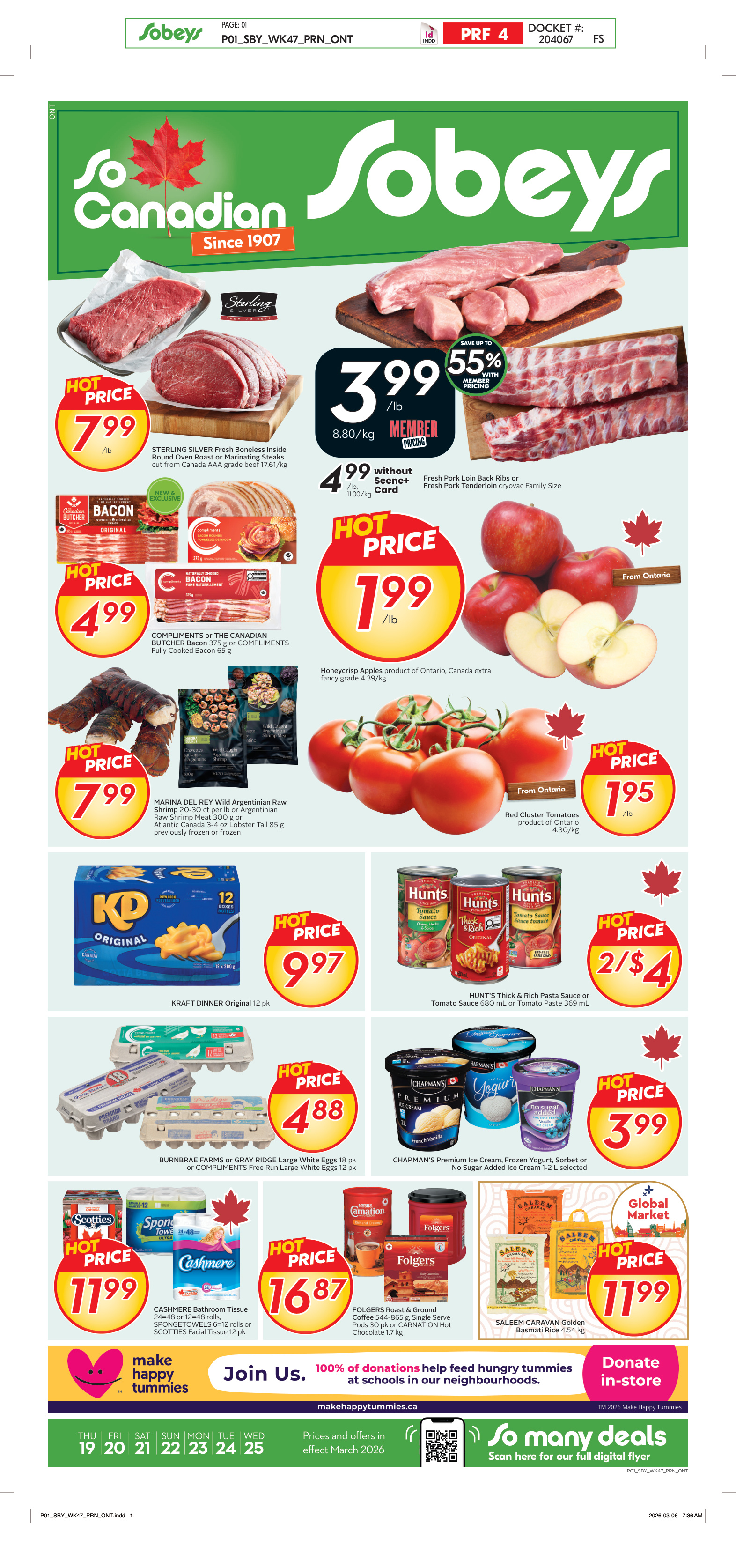 Weekly eFlyer 03/19 - 03/25