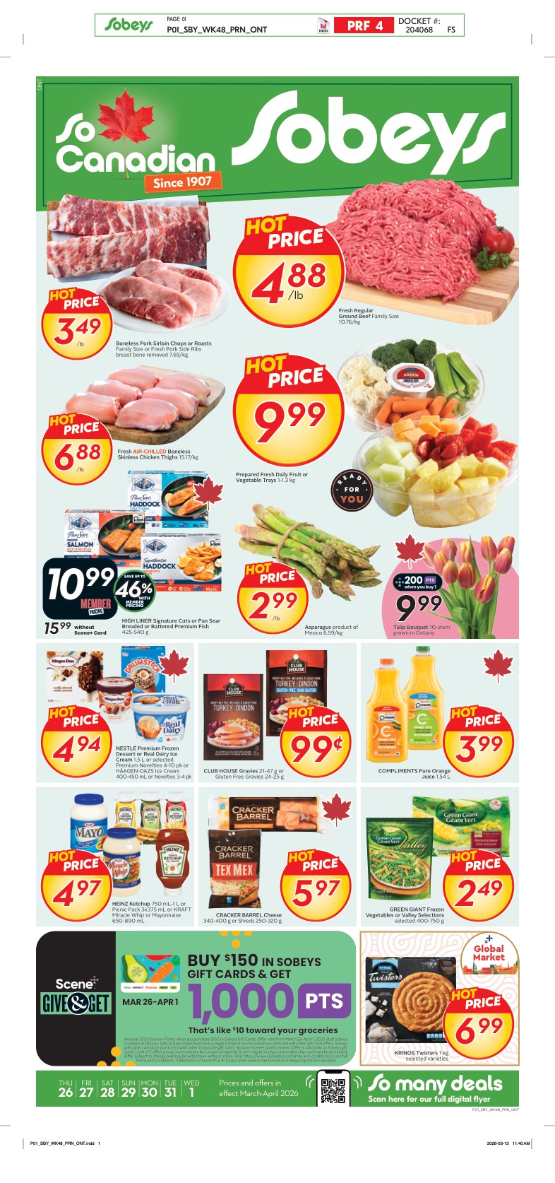 Weekly eFlyer 03/26 - 04/01