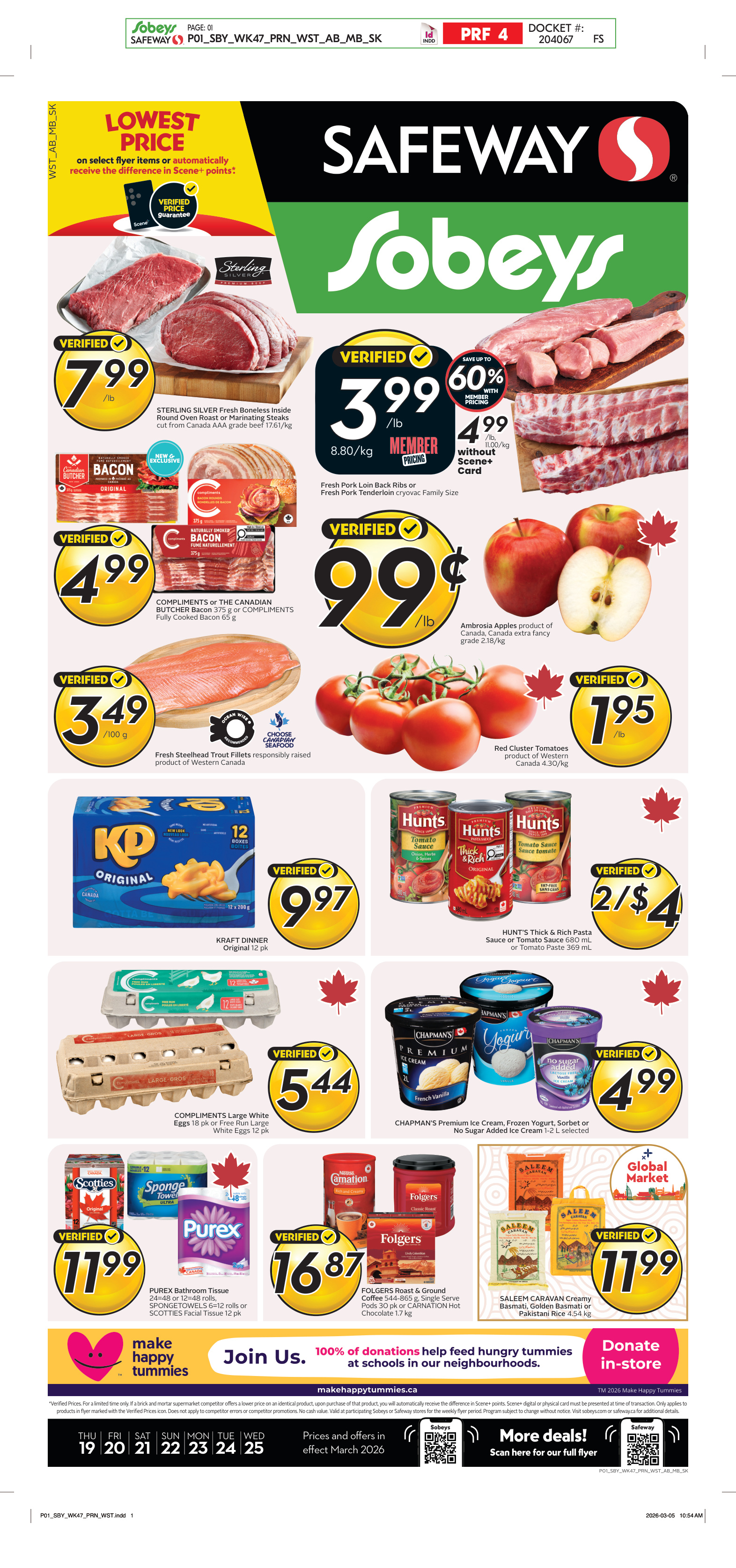 Weekly eFlyer 03/19-03/25